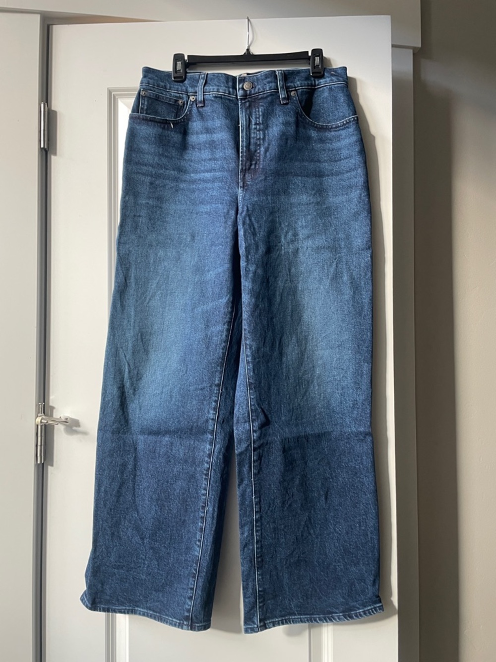 Madewell Perfect Vintage Wide leg Jean in Nighthawk wash